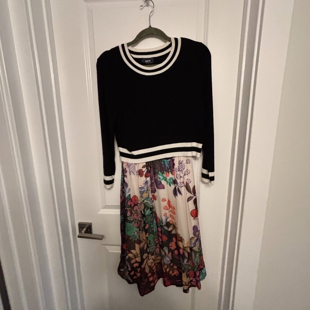 Maeve Anthropologie two in one dress